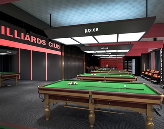 Billiard hall