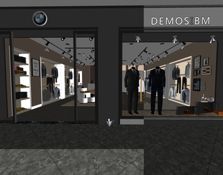 men clothing store