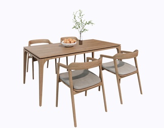 Dining table and chair combination