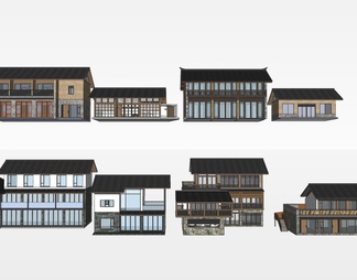 Rural residential renovation buildings