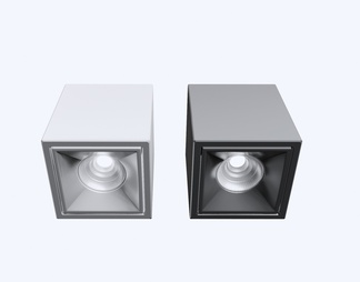 LED surface mounted bold spotlights