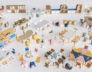 Children tables and chairs