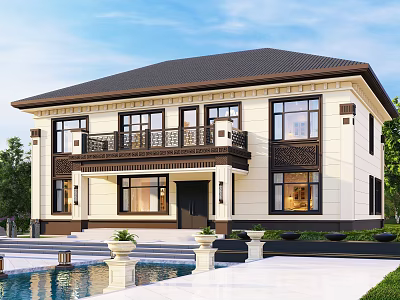European style villa
