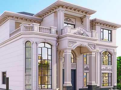 European style villa