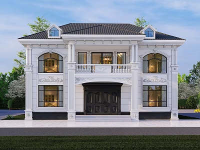 European style villa