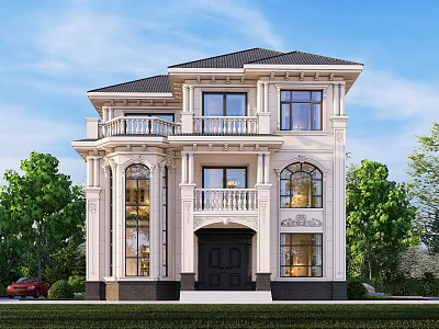 European style villa