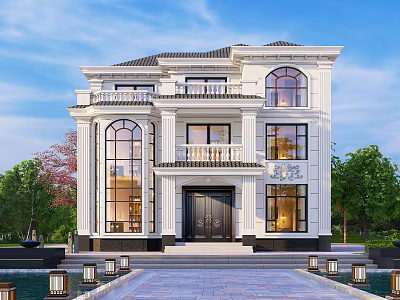 European style villa